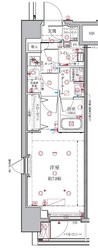 クレイシア月島の物件間取画像